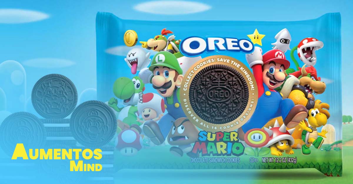 Oreo e Super Mario em edição limitada Aumentos Mind Blog