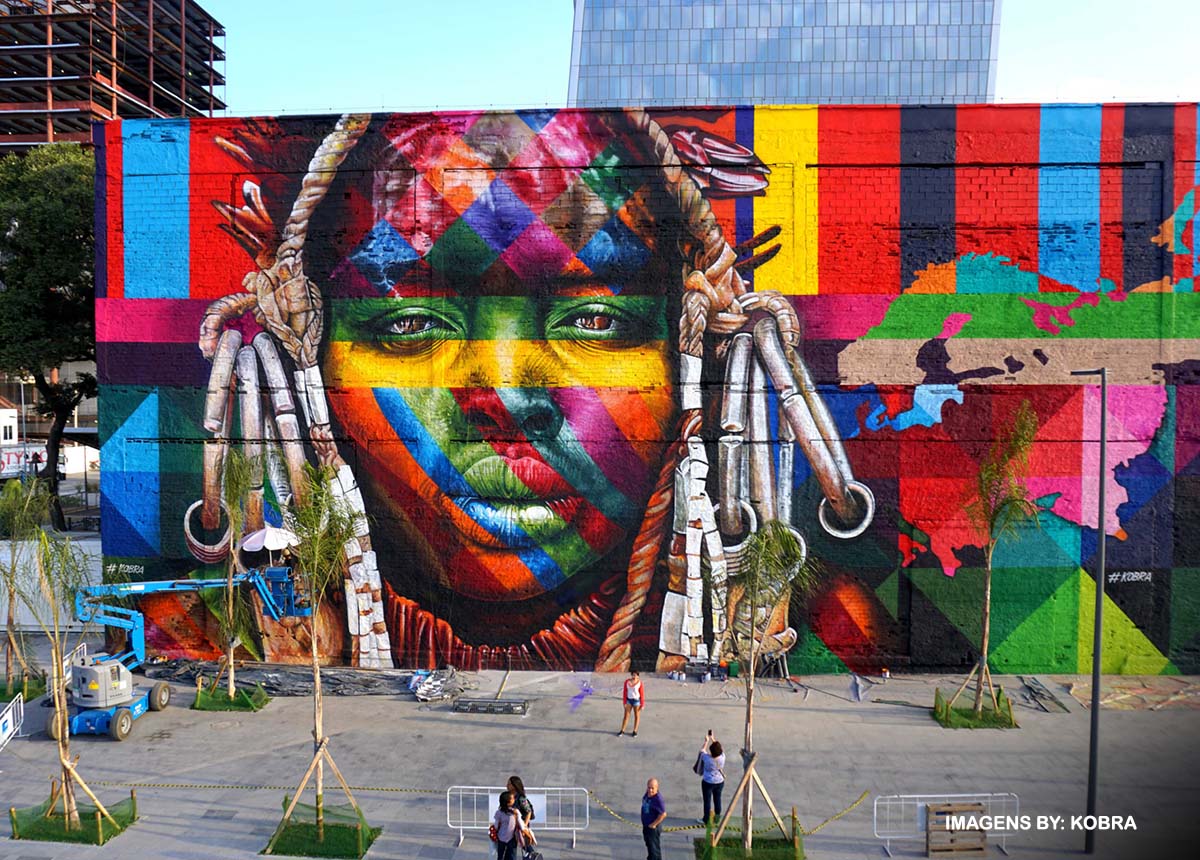 Eduardo Kobra e sua arte urbana