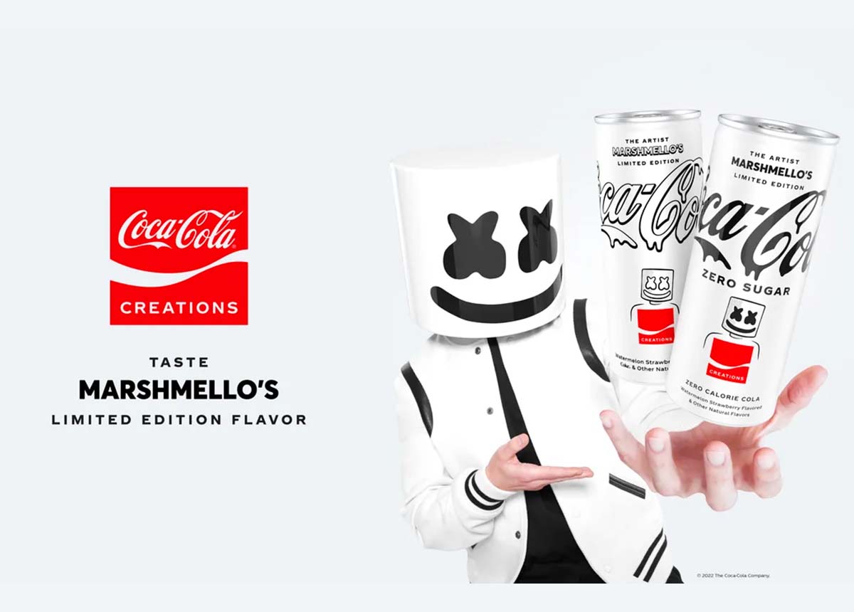 Marshmello Coke, a nova Coca-Cola edição limitada que chega ao Brasil