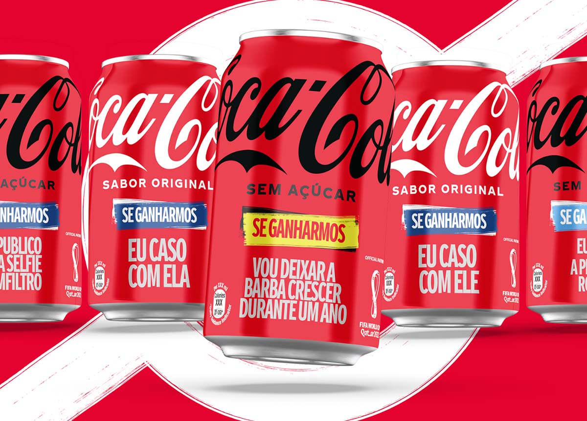 Coca-Cola e a latinha da promessa da Copa do Mundo