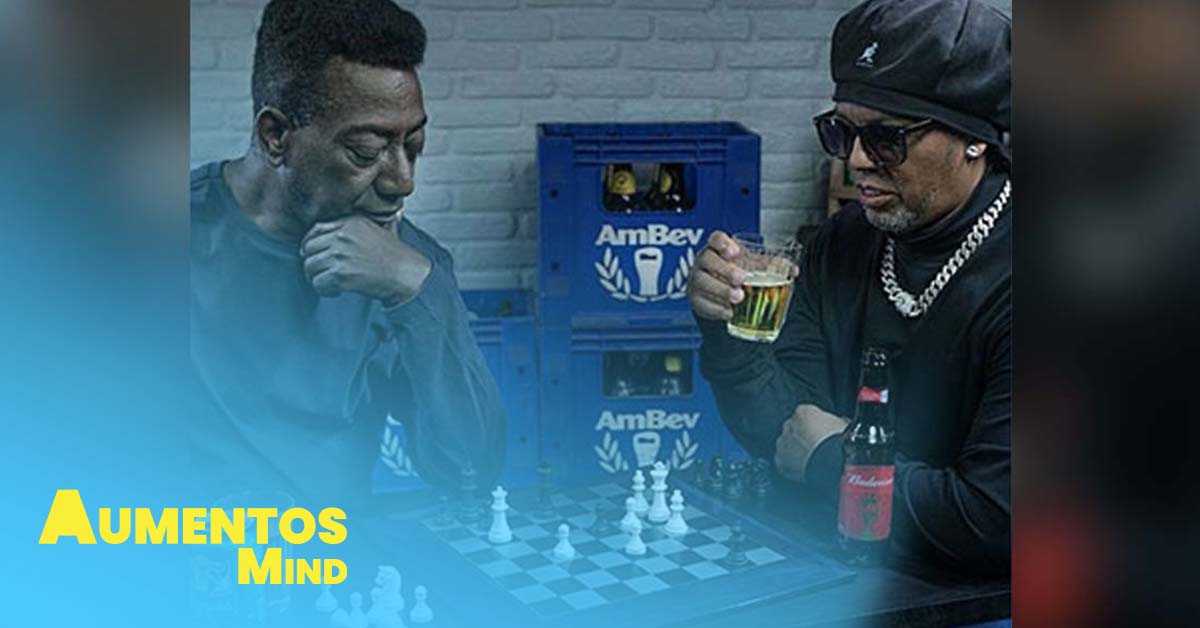 Habib's imita partida de xadrez entre Messi e Cristiano Ronaldo em montagem  com Rodinei do Flamengo