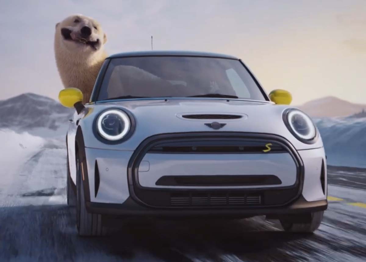 Mini Electric Cooper 2023, agora com pintura branca Nanuq inspirada em Urso Polar