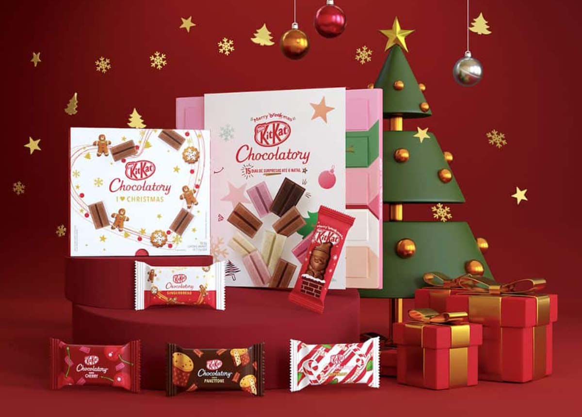 KitKat edição de Natal 2022