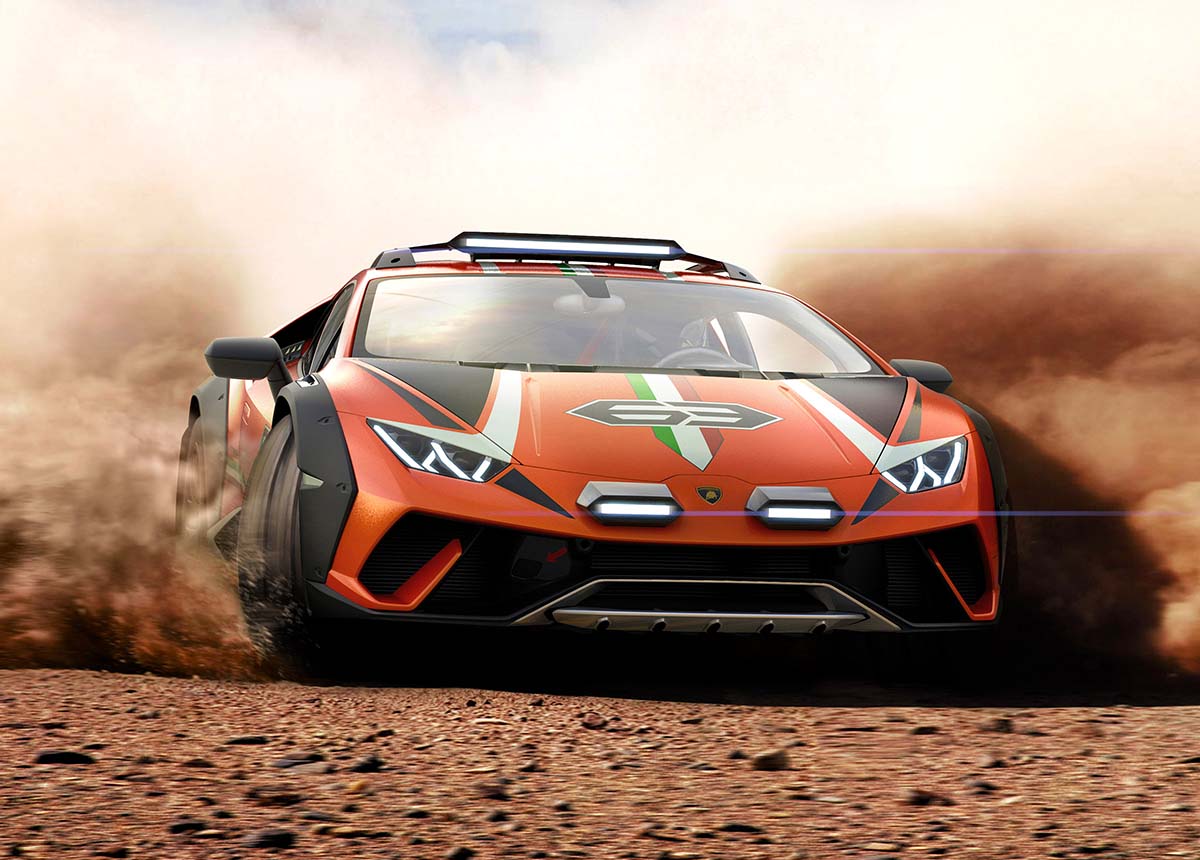 Lamborghini Huracán Sterrato, Além do Concreto