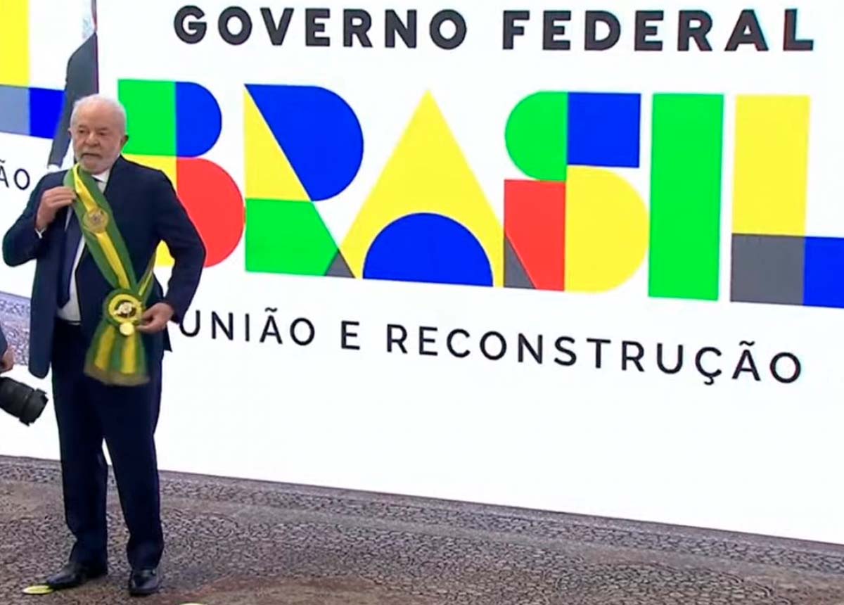 Nova logo e identidade visual do governo Lula 2023