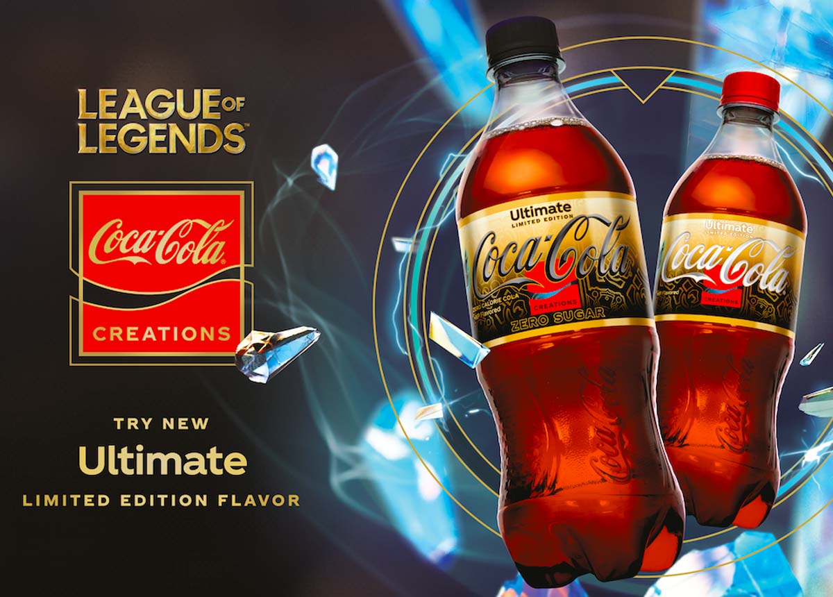 Coca-Cola Ultimate, com sabor inspirado em ‘League Of Legends’