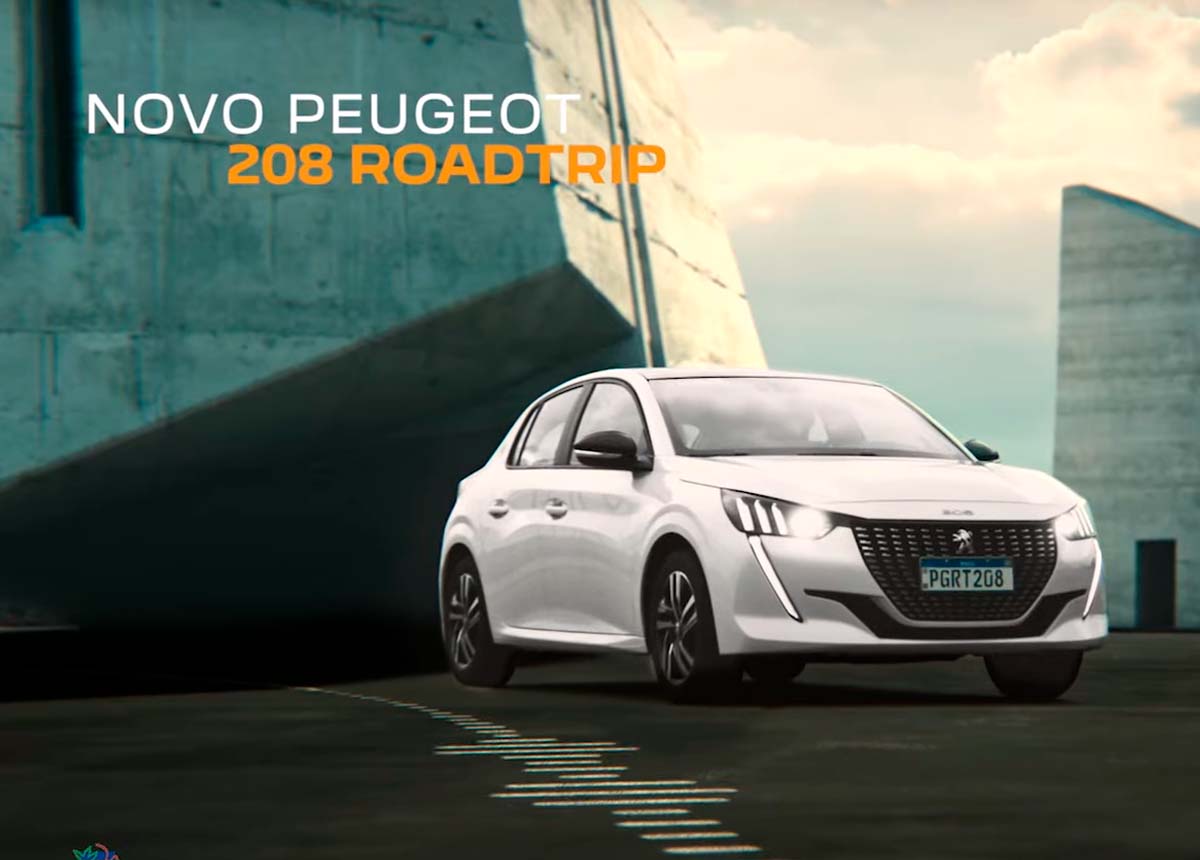 Peugeot 208 Roadtrip – A estrada está chamando você com “Blitzkrieg Bop” do Ramones