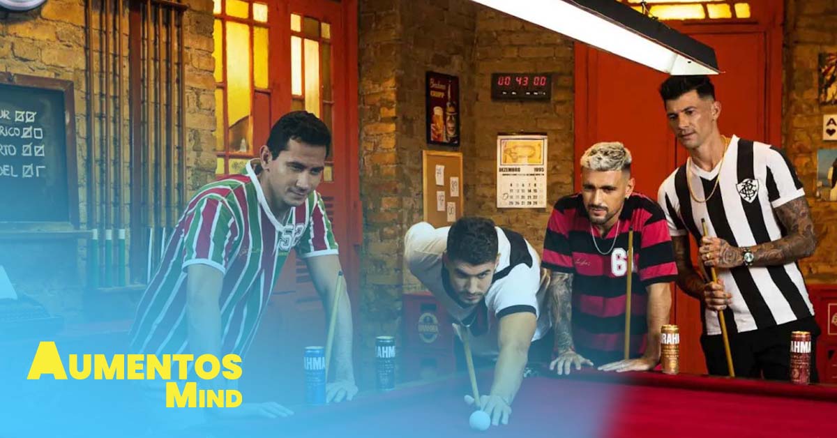 Arrascaeta, Ganso, Pedro Raul e Cuesta disputam jogo de sinuca