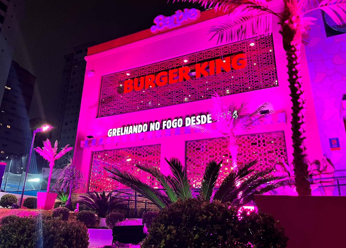 Burger King cria o restaurante da Barbie em São Paulo