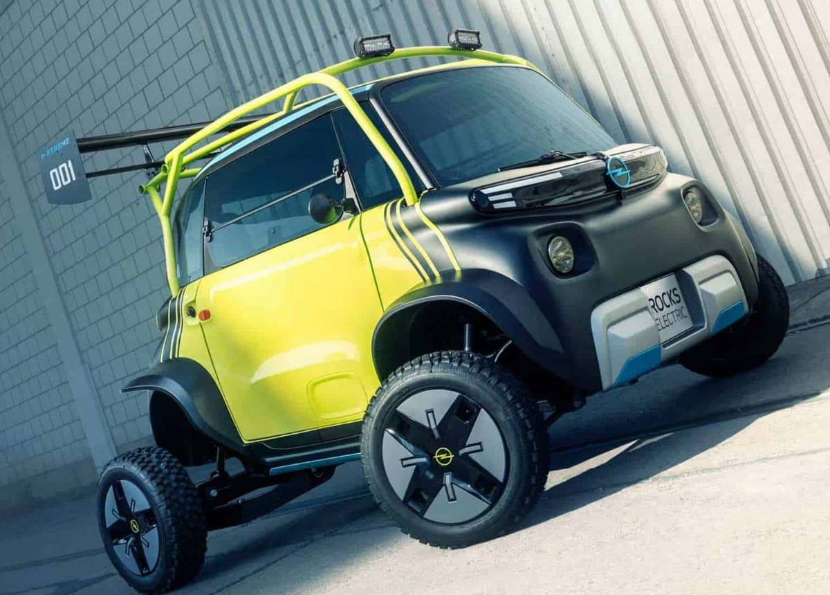 Rocks e-Xtreme: O buggy elétrico off-road radical da Opel