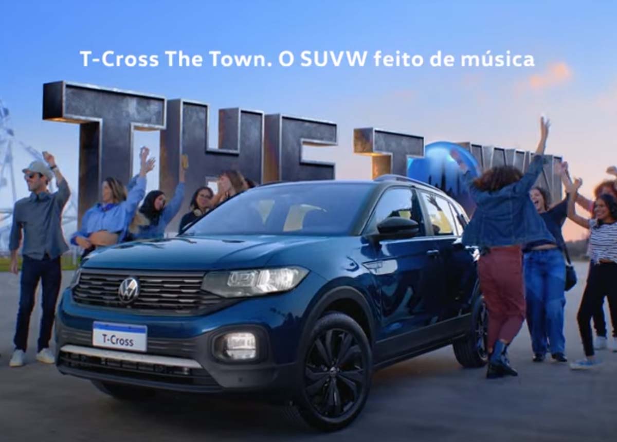 Volkswagen T-Cross e The Town, em a Fantástica Fábrica de Volkswagen