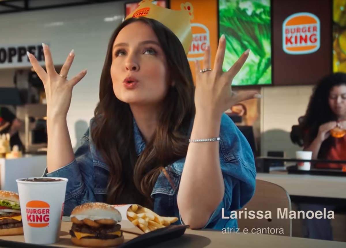 Larissa Manoela agora pode comprar um Burger King