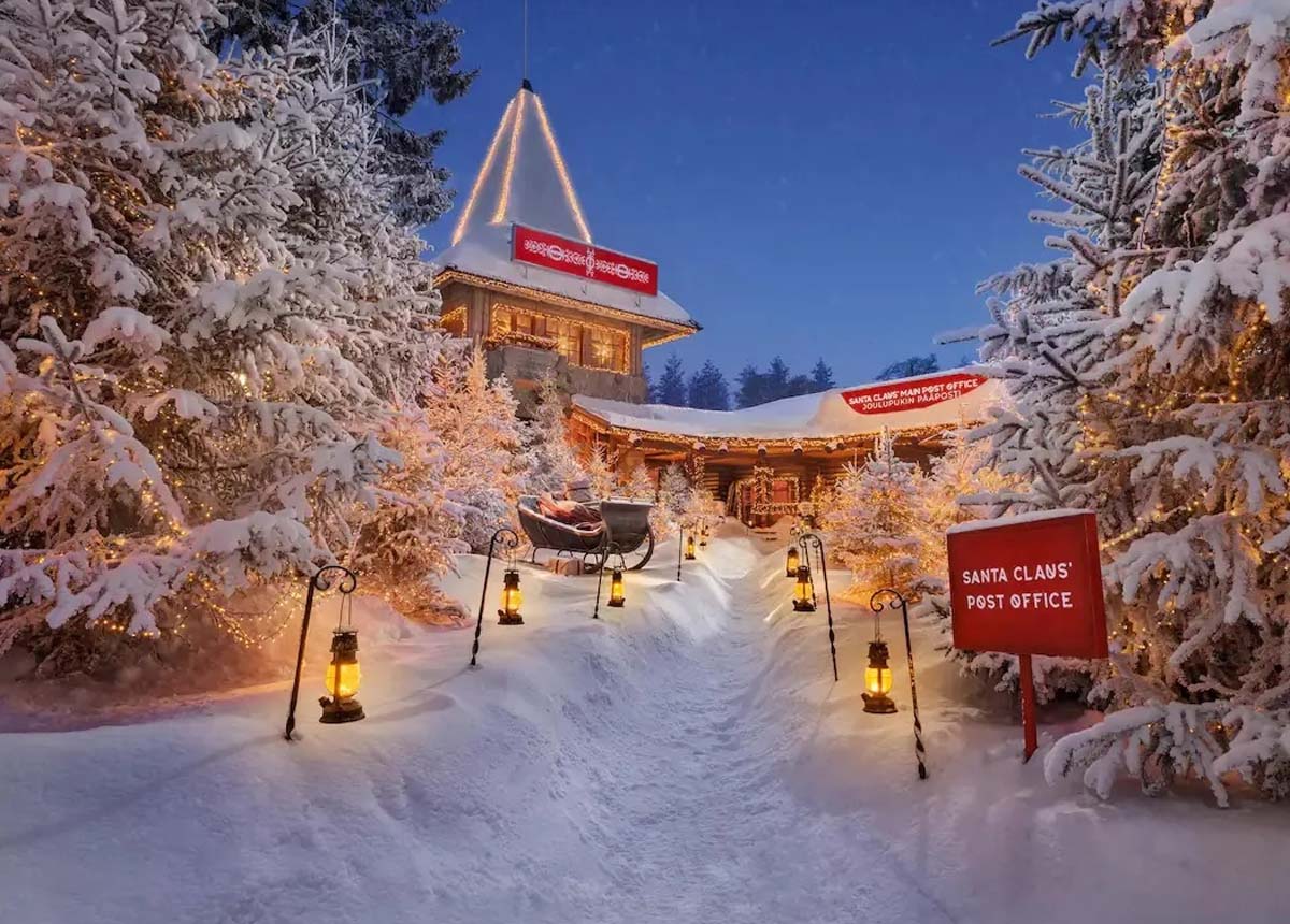 Airbnb oferece estadia na cabana do Papai Noel na Lapônia