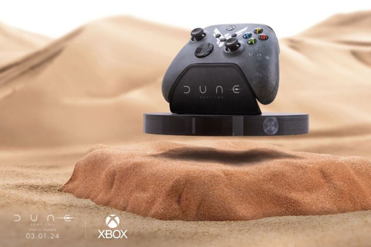 Xbox lança primeiro controle flutuante para lançamento do filme Dune 2