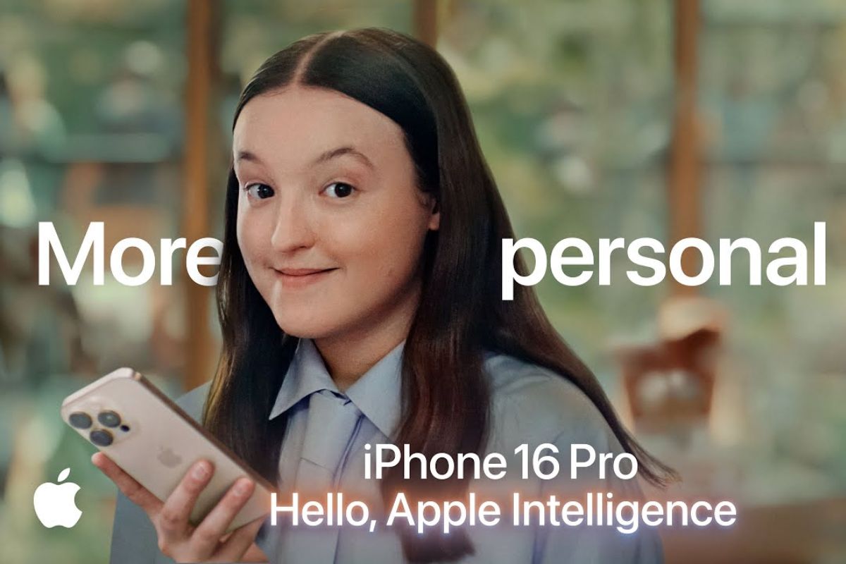 A Simplicidade e o Humor do Apple Intelligence com Bella Ramsey no iPhone 16