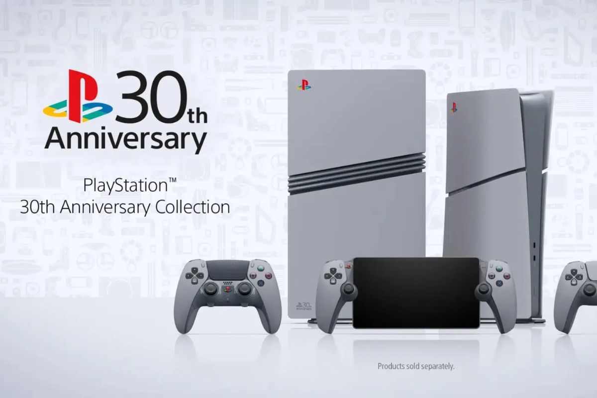 PlayStation Celebra 30 Anos com Edições Especiais do PS5 Slim, Pro e DualSense