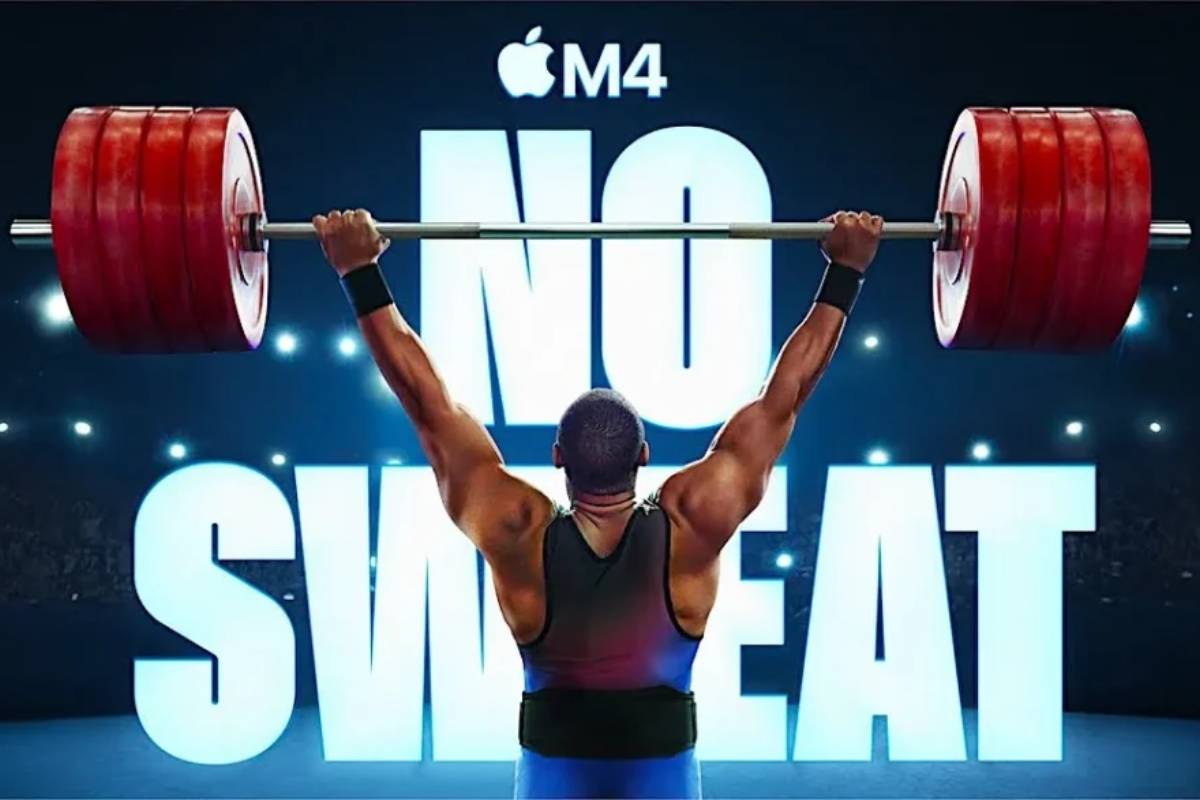 A Potência do Chip M4 Ganha Vida com Esporte e Elegância na Nova Campanha da Apple